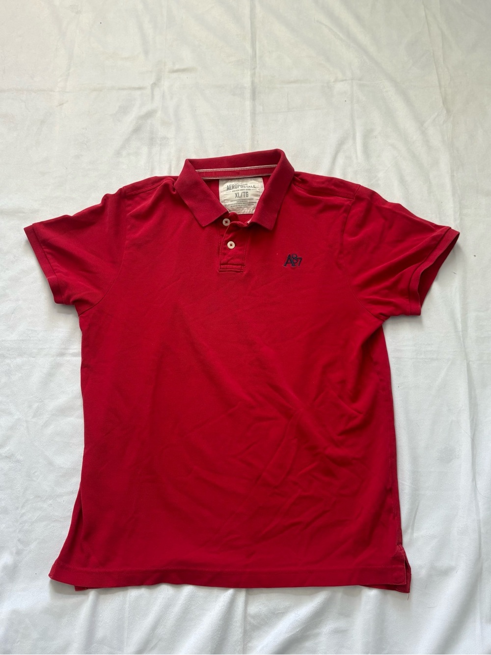 Y2K 2000s style Aeropostale A87 Red Polo | $20